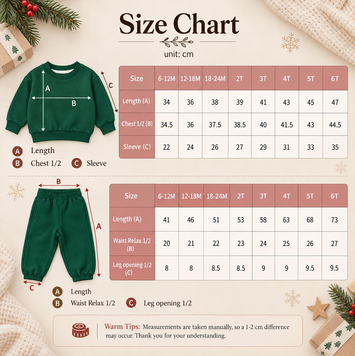 Organic Cotton Christmas Outfit for Kids, Personalized Matching Sibling Set, Brother Sister Christmas Outfit, Embroidered Sweatshirt Pants