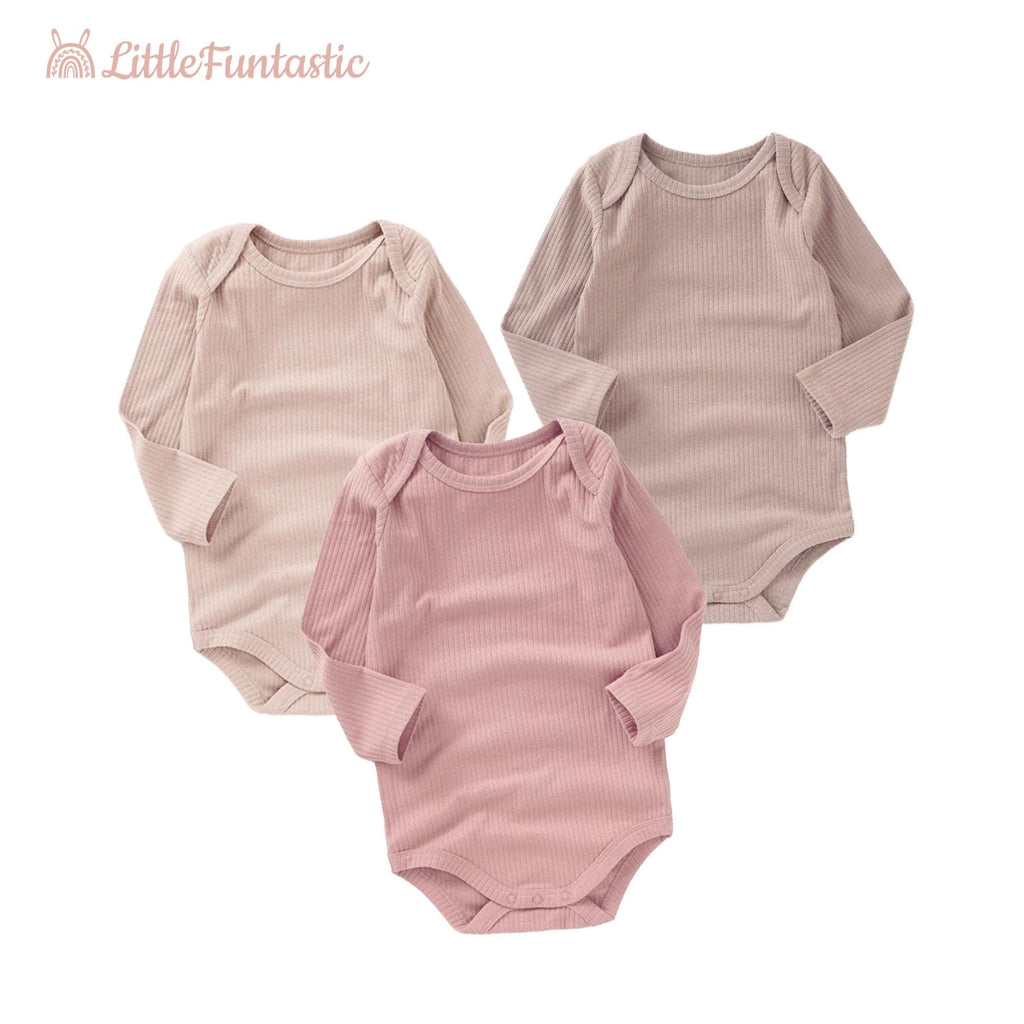 Personalized Embroidered Baby Bodysuit | Organic Cotton Name Onesie, Neutral Style