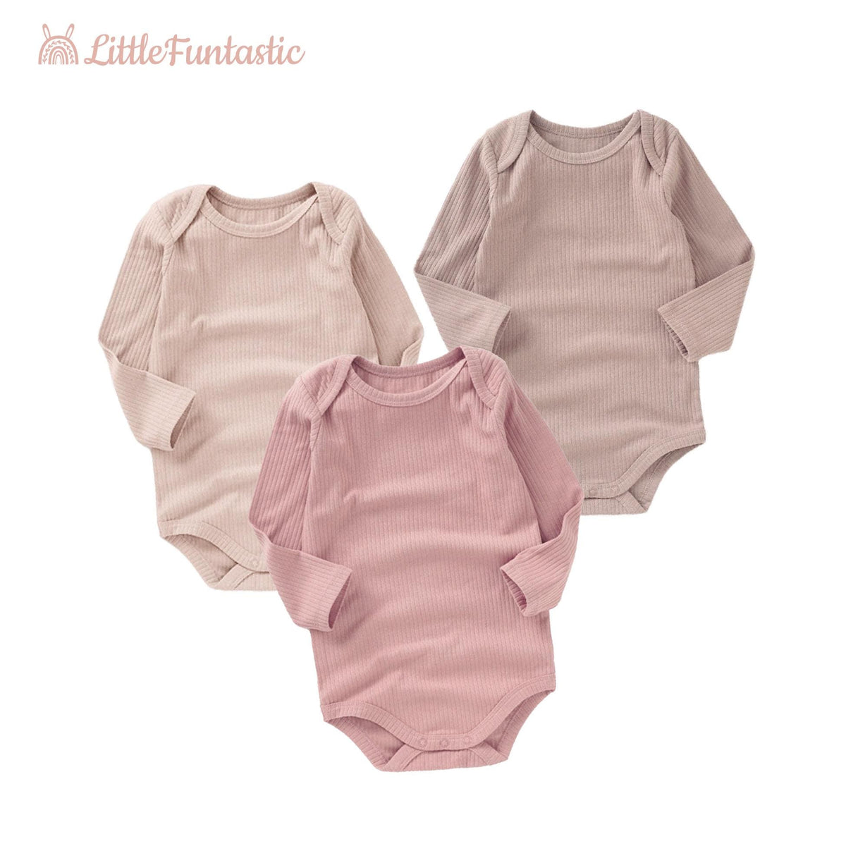 Personalized Embroidered Baby Bodysuit | Organic Cotton Name Onesie, Neutral Style