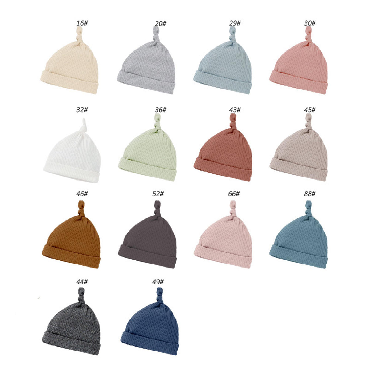 Personalized organic baby beanie with embroidered name: soft cotton,non-toxic and comfortable beanie