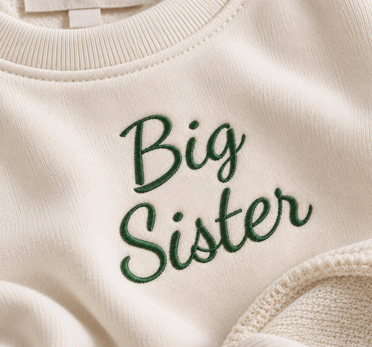Organic Cotton Christmas Outfit for Kids, Personalized Matching Sibling Set, Brother Sister Christmas Outfit, Embroidered Sweatshirt Pants
